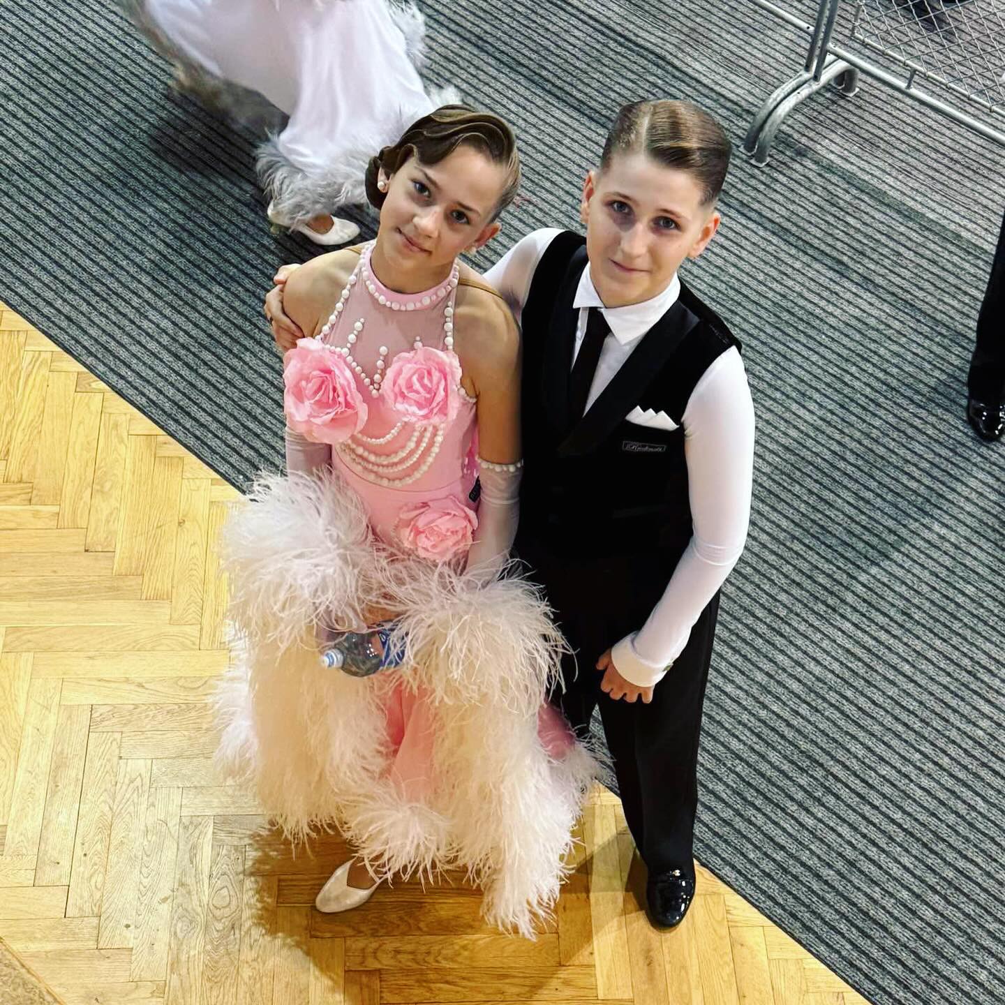 Vytautas dancing with partner